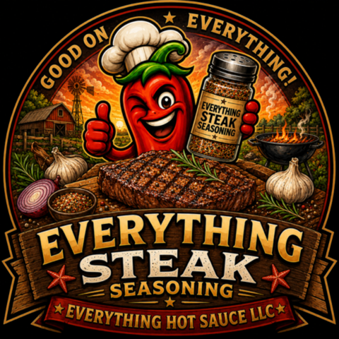 Everything Hot Sauce Steak Seasoning -6oz COMING SOON